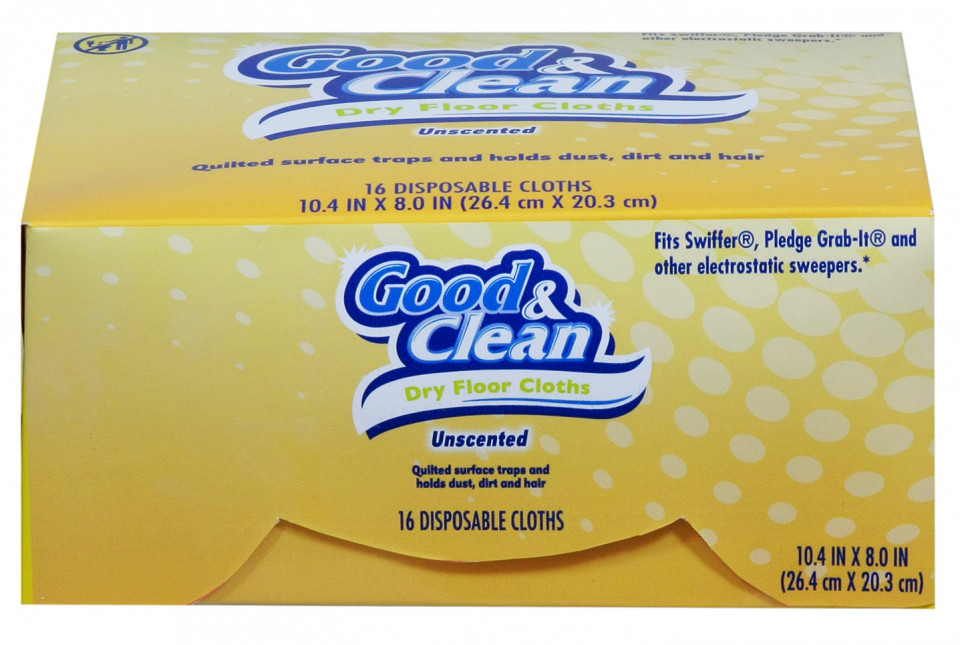 21 016705B goodclean dryfloorcloths COAF